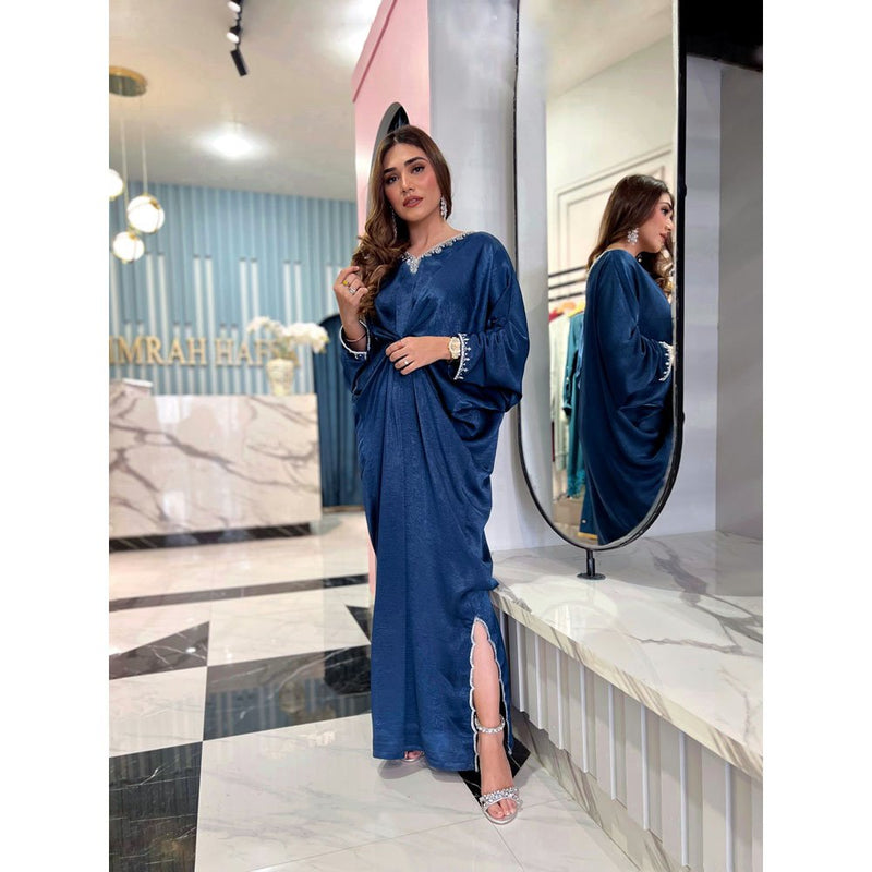 Midnight blue kaftan
