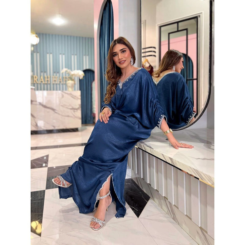 Midnight blue kaftan